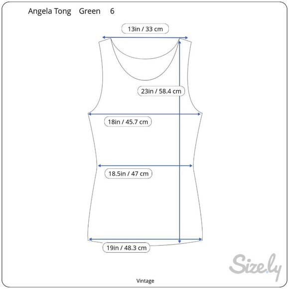 Angela Tong Womens Silk Sleeveless Lightweight Minimalist Green Blouse Top 6 - Picture 8 of 8